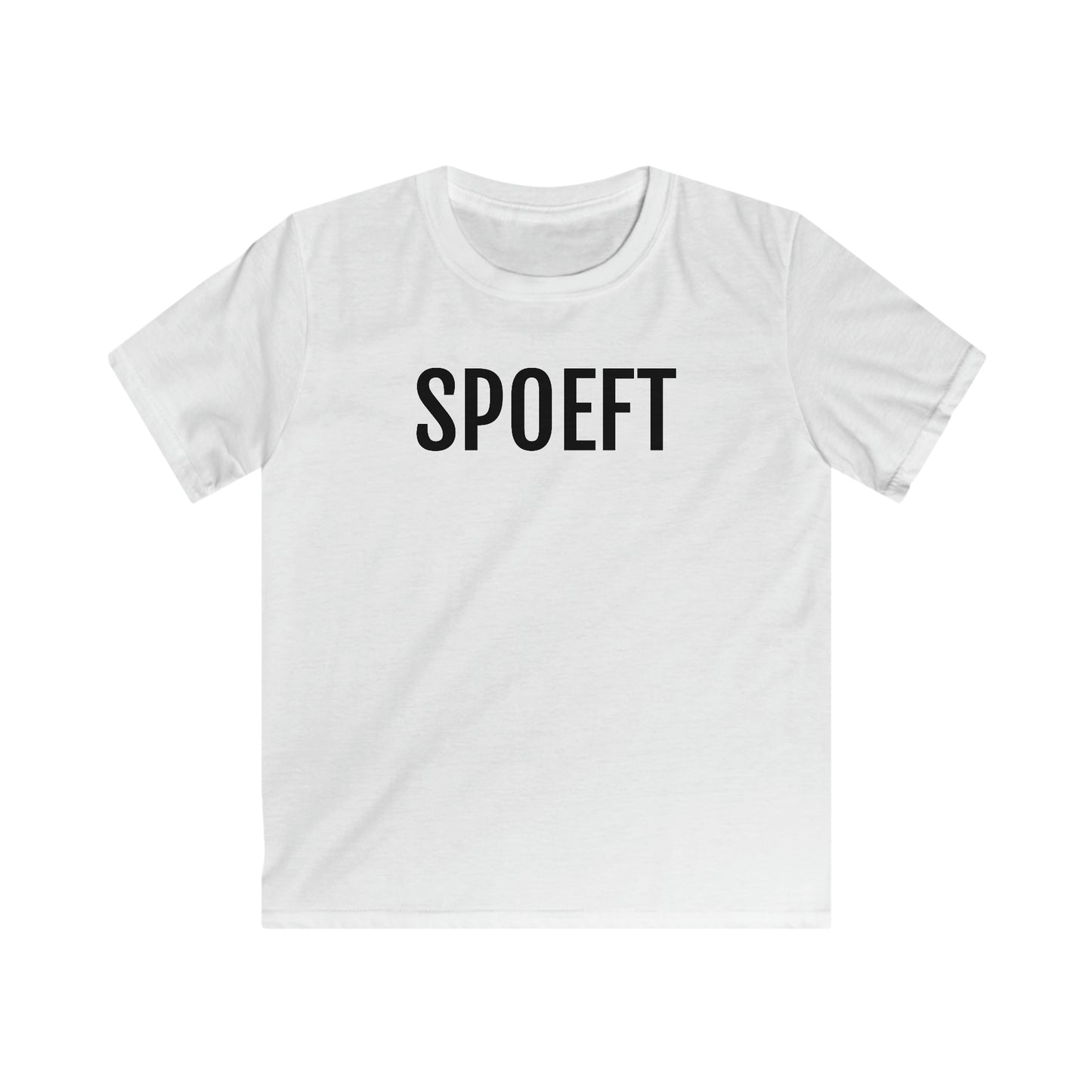 Statement T-shirts in Antwerps: SPOEFT Unisex Stijl