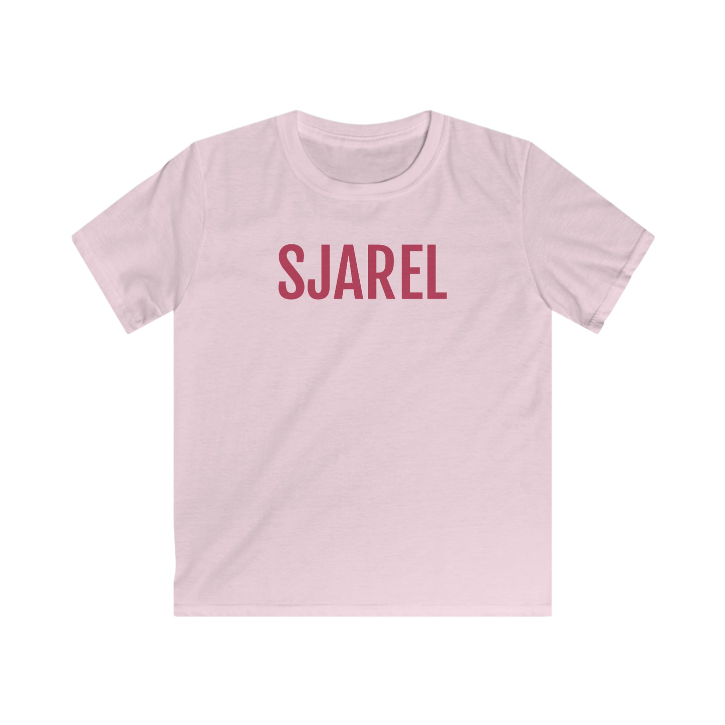 Roze - SJAREL T-shirt - Antwerps dialect