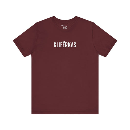 KLIEËRKAS | Heren T-Shirt uit Antwerpen