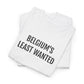 BELGIUM'S LEAST WANTED | Unisex T-shirt | Volwassenen