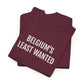 BELGIUM'S LEAST WANTED | Unisex T-shirt | Volwassenen