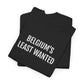 BELGIUM'S LEAST WANTED | Unisex T-shirt | Volwassenen