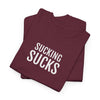 SUCKING SUCKS | Unisex T-shirt | Volwassenen