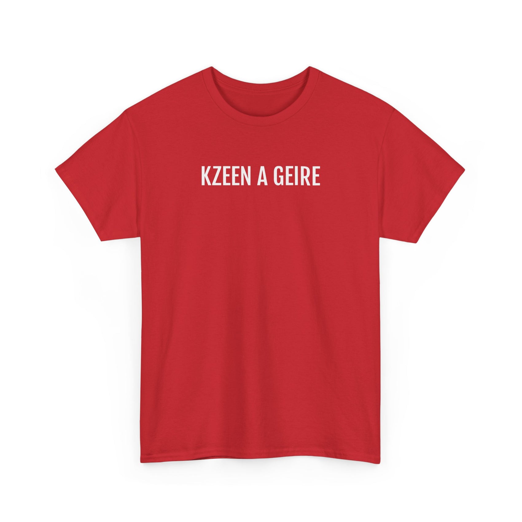 KZEEN A GEIRE | Unisex T-shirt | Volwassenen | Brussels
