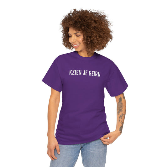 KZIEN JE GEIRN | Unisex T-shirt | Volwassenen | West-Vlaams