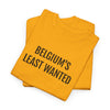 BELGIUM'S LEAST WANTED | Unisex T-shirt | Volwassenen
