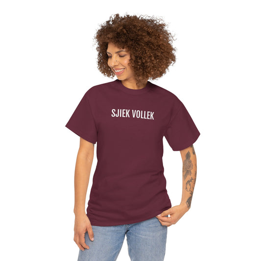 SJIEK VOLLEK | Unisex T-shirt | Volwassenen | Limburgs