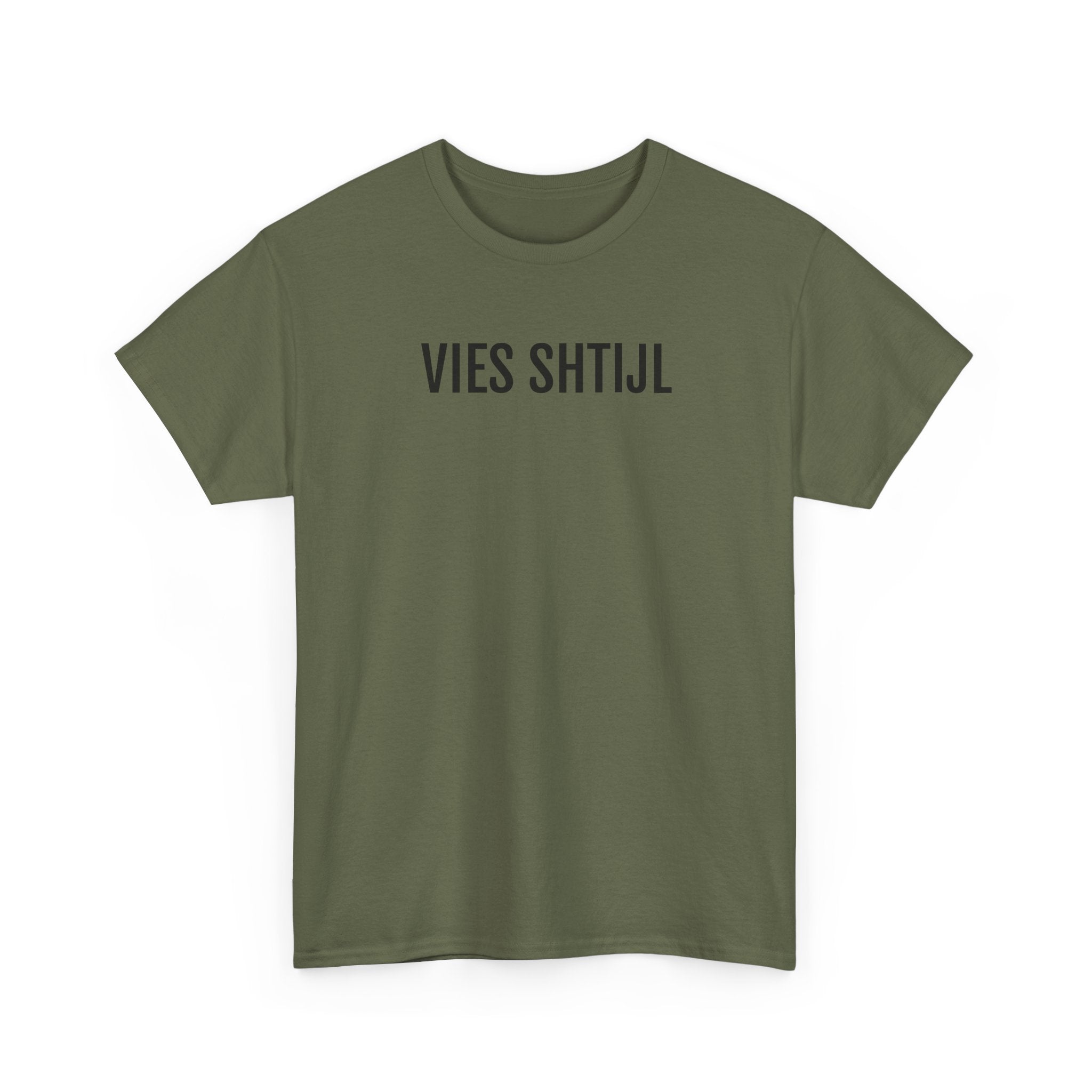 VIES SHTIJL | Unisex T-shirt | Volwassenen | Genkse citétaal