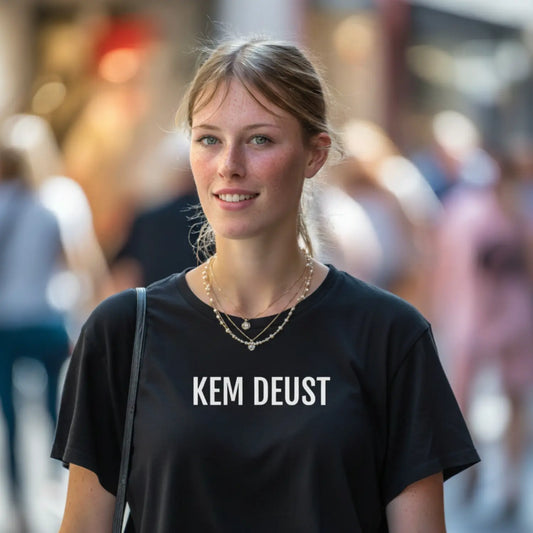 KEM DEUST | Unisex T-shirt | Volwassenen | Antwerps