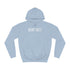 Licht blauwe Dialect hoodie uit West - Vlaanderen