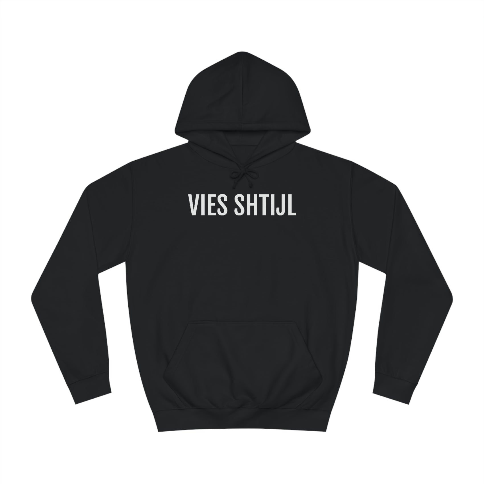 VIES SHTIJL | Unisex Hoodie met Limburgs dialect (Genk)