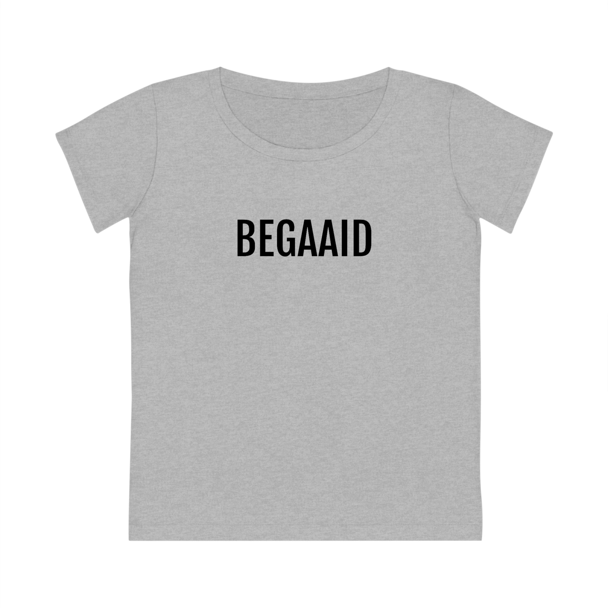 BEGAAID | Dames T-Shirt uit Limburg - Grijs