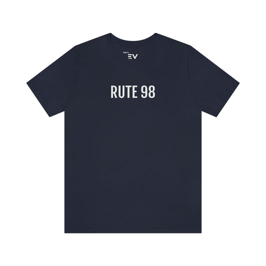 Rute 98 | Unisex T-Shirt uit West-Vlaanderen - Blauw