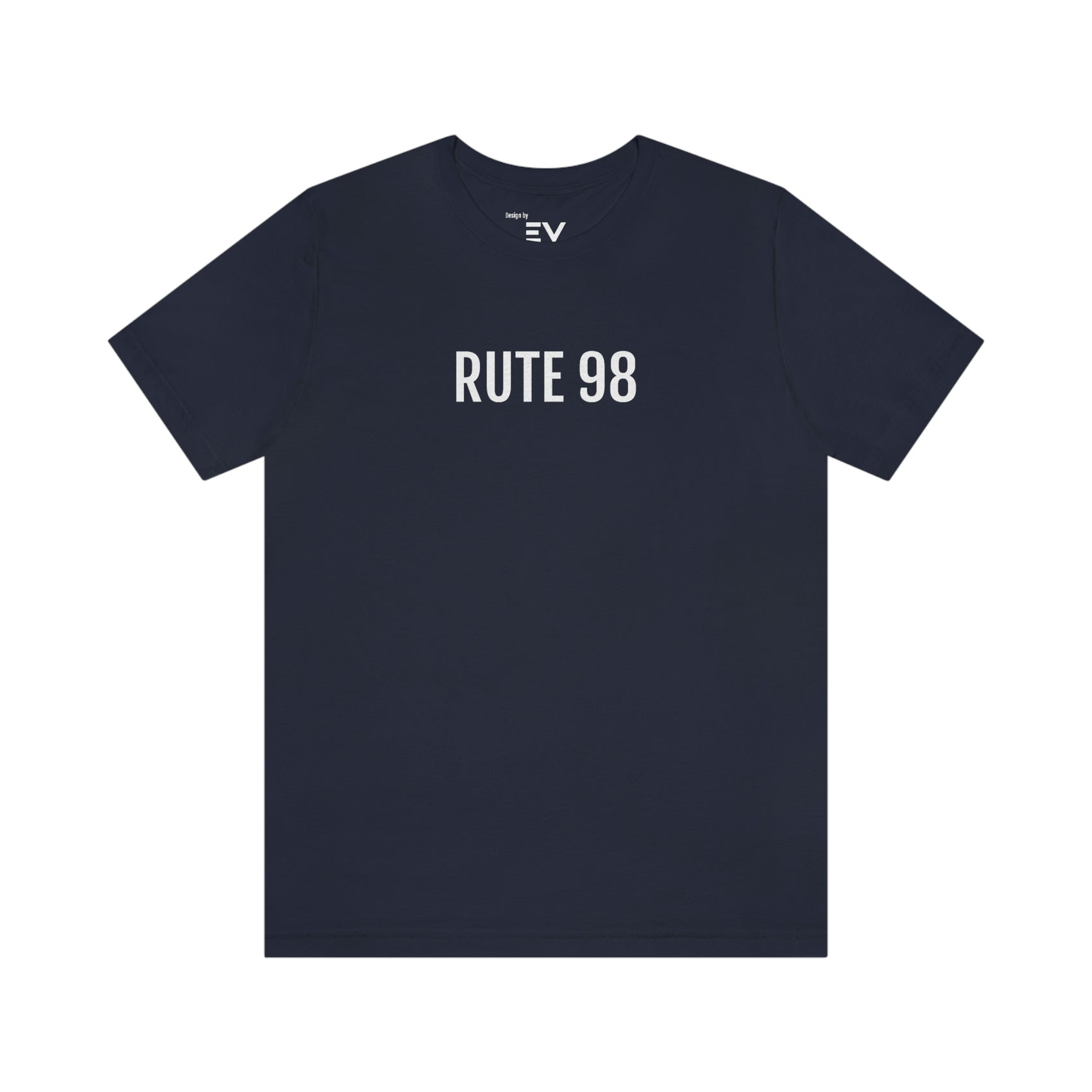 Rute 98 | Unisex T-Shirt uit West-Vlaanderen - Blauw