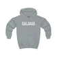 Galjaar | Unisex hoodie uit Oost-Vlaanderen voor kinderen - Grijs