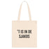 Tis in de sjakos - Draag je spullen in stijl met deze leuke tote bag om boodschappen te doen