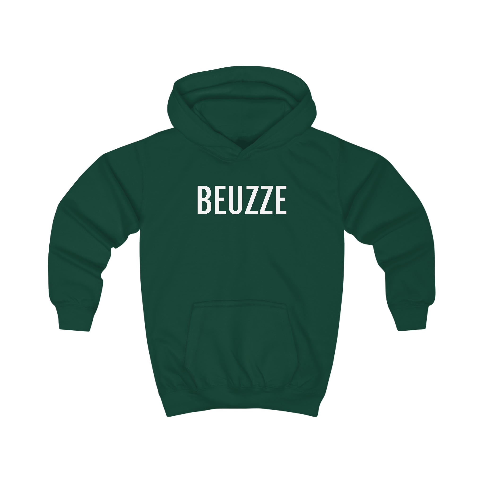 BEUZZE hoodie | Brussels | Kinderen | Unisex - Groen
