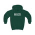 BEUZZE hoodie | Brussels | Kinderen | Unisex - Groen