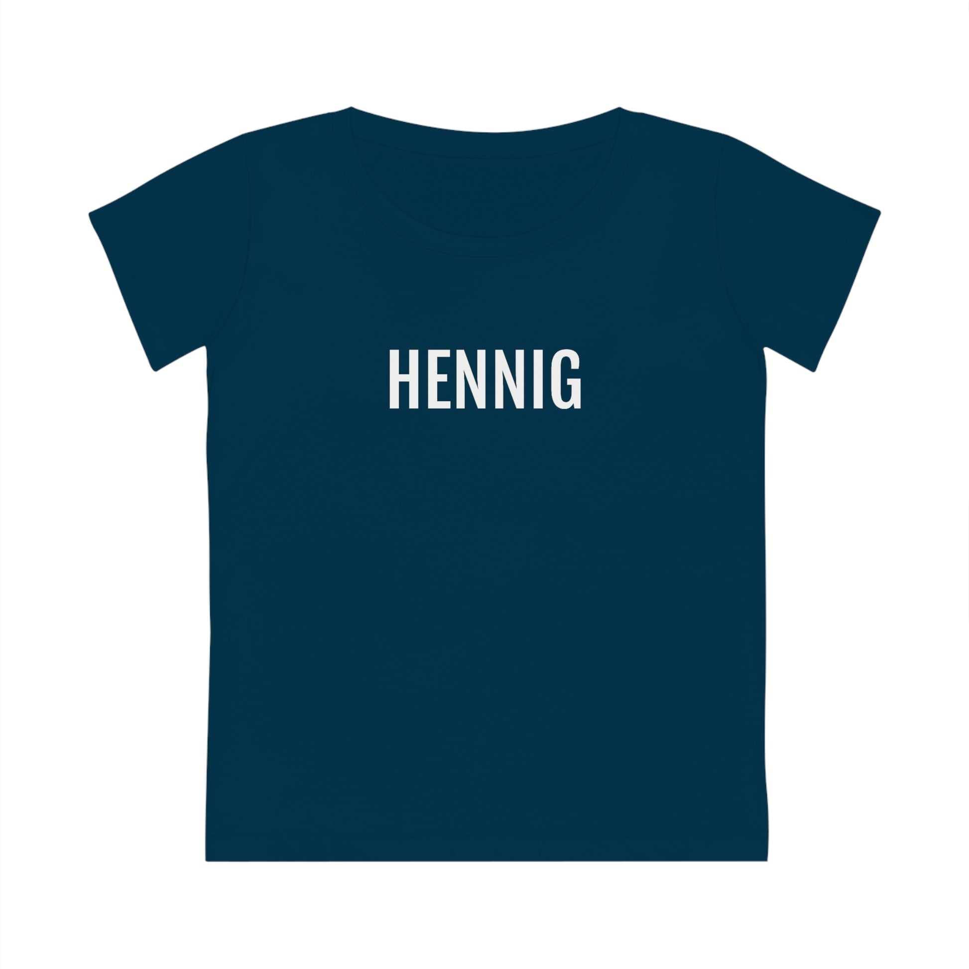 Marineblauwe Dames T-Shirt uit Limburg