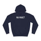 WaMake? | Unisex Hoodie uit Limburg (Genk) - Marine Blauw