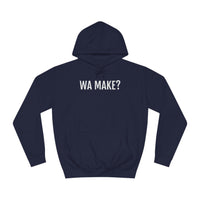 WaMake? | Unisex Hoodie uit Limburg (Genk) - Marine Blauw