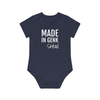 Made in Genk shtad | Rompertje met Limburgs dialect - Marine blauw