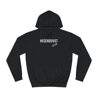 Negenduust | Unisex Hoodie uit Oost-Vlaanderen (Gent) - Zwart