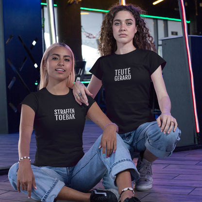 STRAFFEN TOEBAK | Dames T-Shirt uit Antwerpen