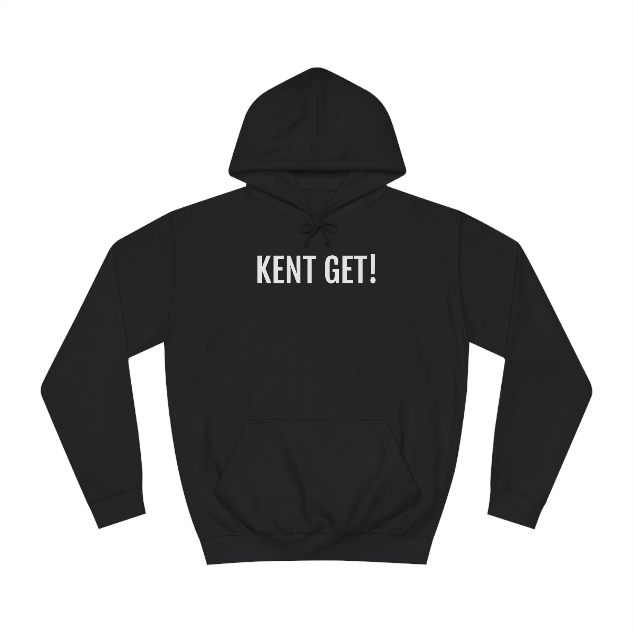 Kent get! | Unisex Hoodie uit West-Vlaanderen - Zwart