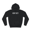 Kent get! | Unisex Hoodie uit West-Vlaanderen - Zwart