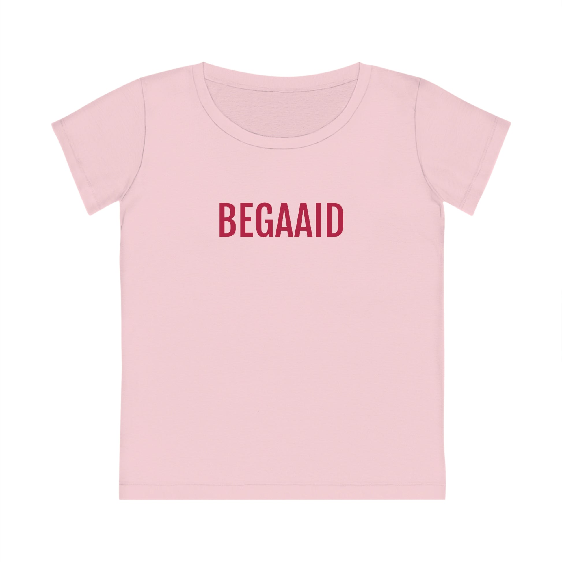 Viva magenta print op roze t-shirt - Begaaid