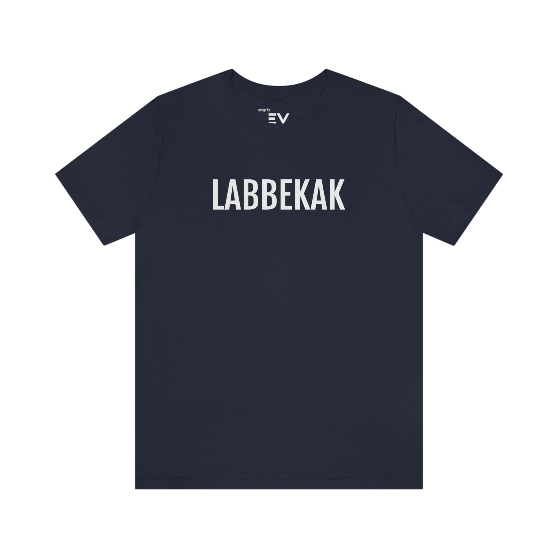 Druk jezelf uit met ons Schattige Labbekak T-Shirt - Perfect Cadeau Idee! - Marine blauw