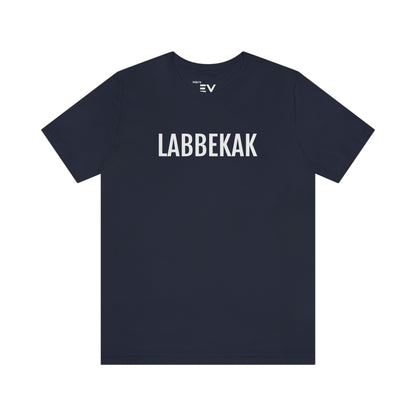 Druk jezelf uit met ons Schattige Labbekak T-Shirt - Perfect Cadeau Idee! - Marine blauw