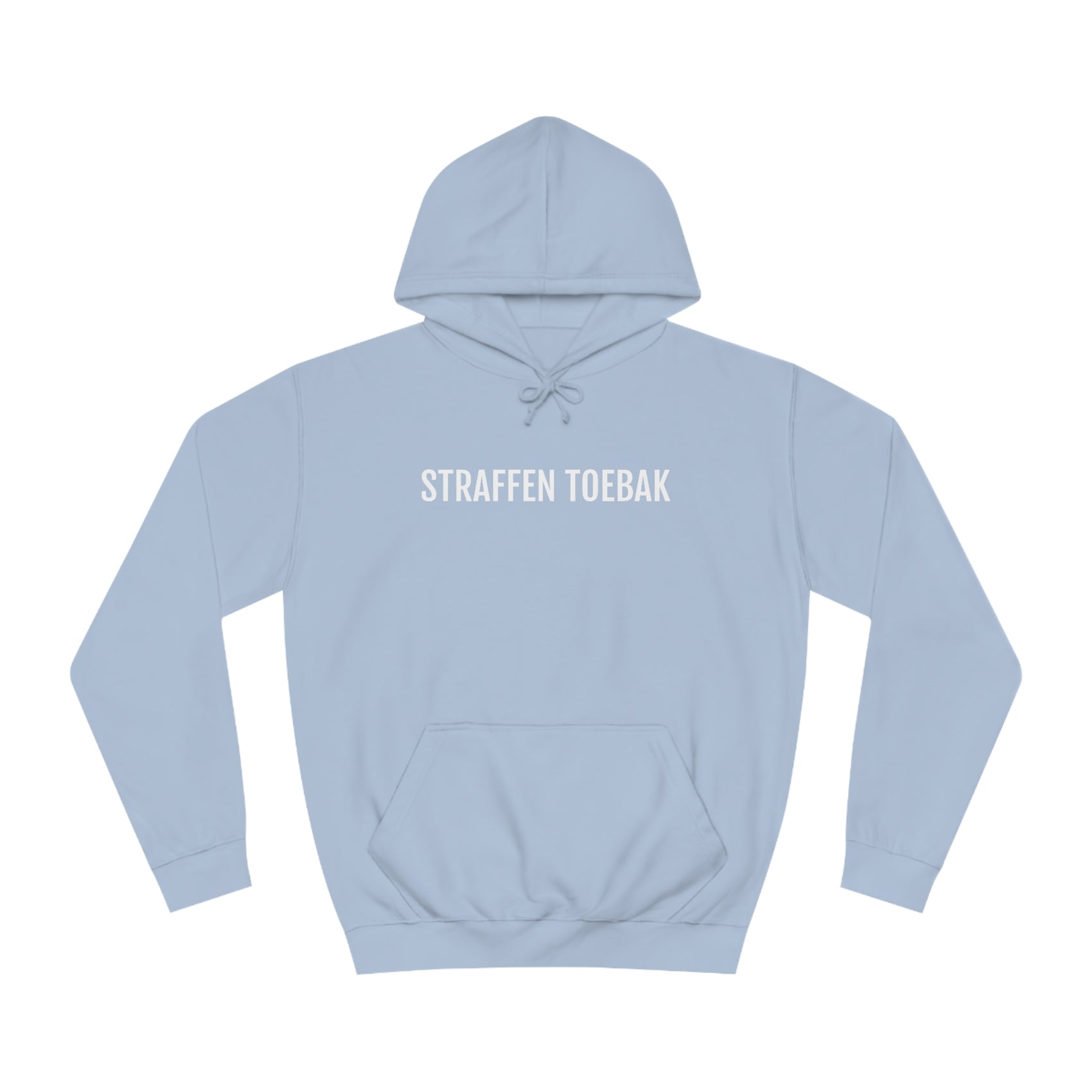 STRAFFEN TOEBAK | Unisex Hoodie uit Antwerpen