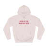 Met haar op - THE MOND | Unisex | College Hoodie