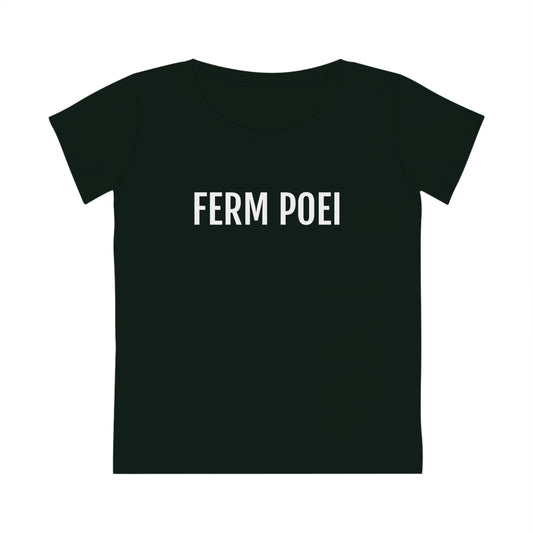 FERM POEI | Zwarte Dames T-Shirt uit Limburg