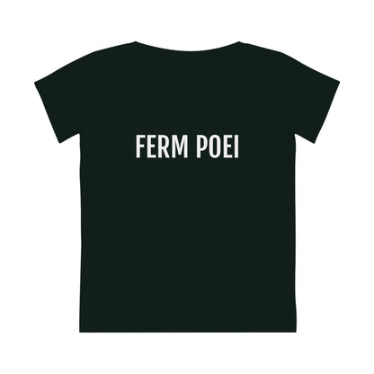 FERM POEI | Zwarte Dames T-Shirt uit Limburg