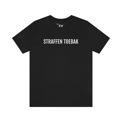 STRAFFEN TOEBAK | Unisex T-Shirt uit Antwerpen