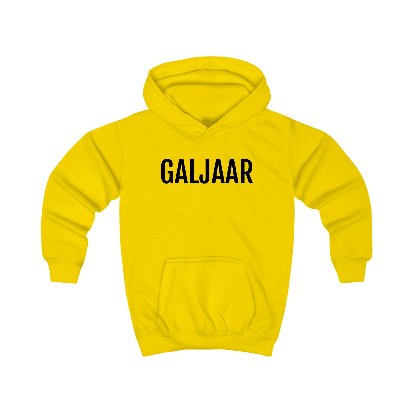 Galjaar | Unisex hoodie uit Oost-Vlaanderen voor kinderen - Geel