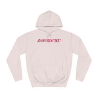 Kleurrijke hoodie met aangepaste opdruk - Roze