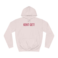 Roze hoodie met viva magenta kleurige dialect opdruk uit West Vlaanderen