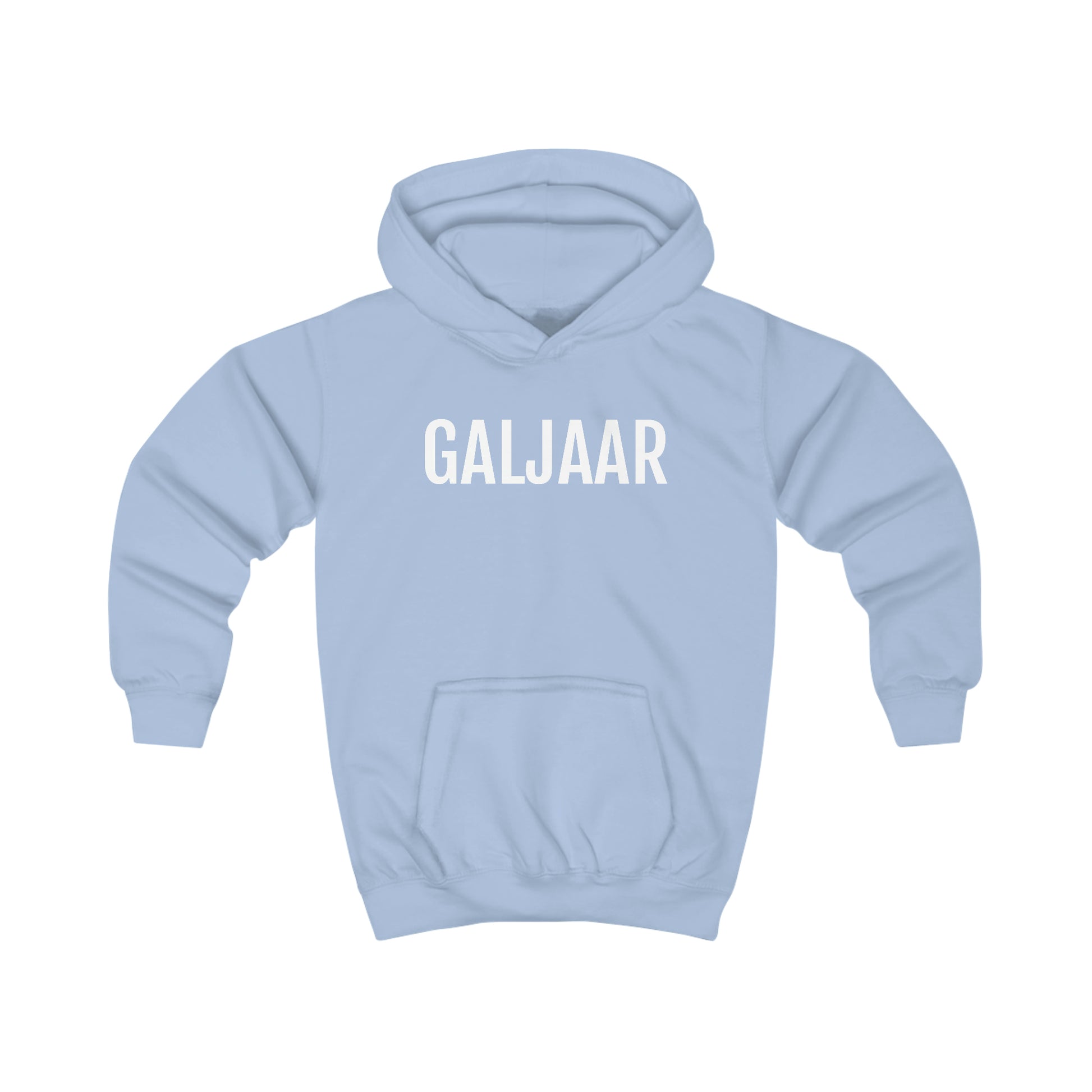 Galjaar | Unisex hoodie uit Oost-Vlaanderen voor kinderen - Lichtblauw