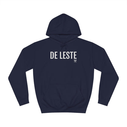 DE LESTE Design Hoodie - Unisex - Marine blauw - Antwerpse Dialect kleding